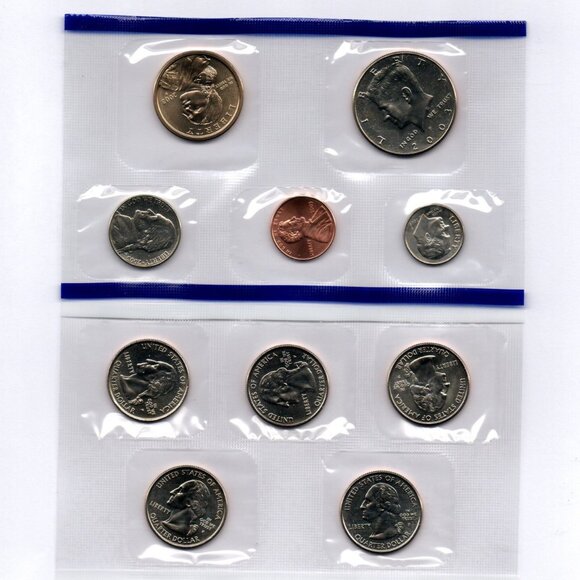 2003 P&D Uncirculated Set... 20 Coins... In Original US Mint Packaging - Picture 4 of 6